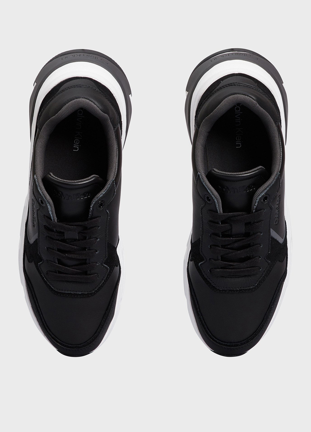 Черные всесезонные кроссовки Calvin Klein