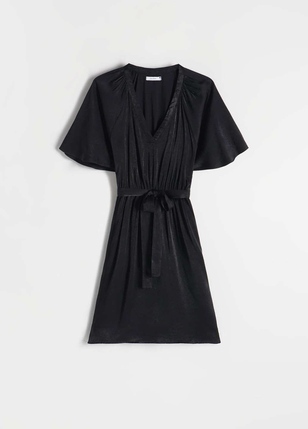 Чорна кежуал сукня Reserved однотонна