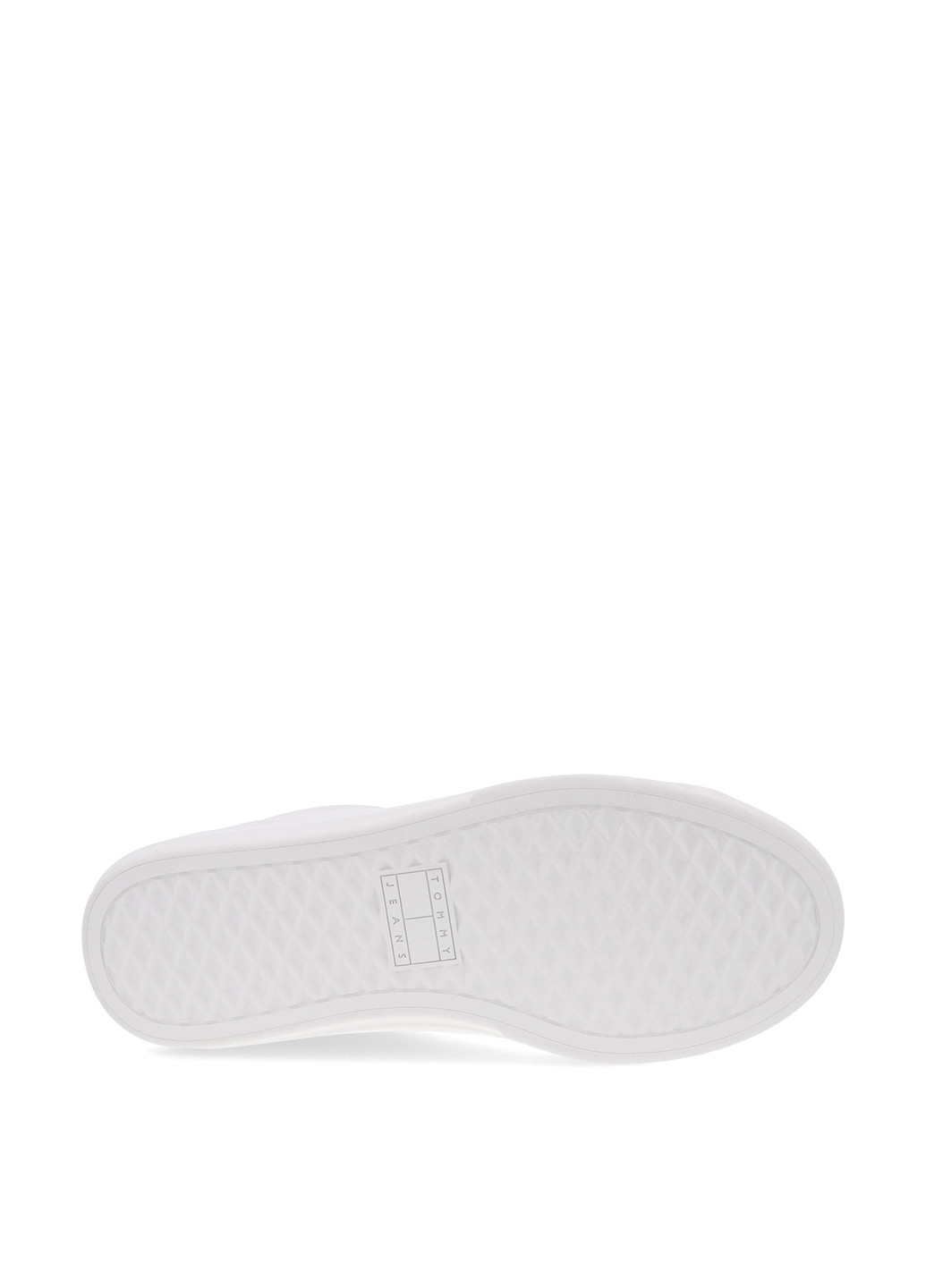 Кроссовки Tommy Jeans ESSENTİAL LEATHER CONTRAST CUPSOLE TRAİNERS белые демисезоны (348516888)