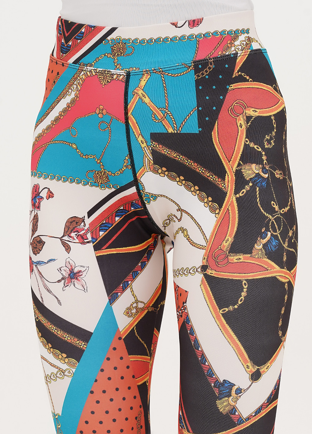 Комбинированные летние леггинсы GRM