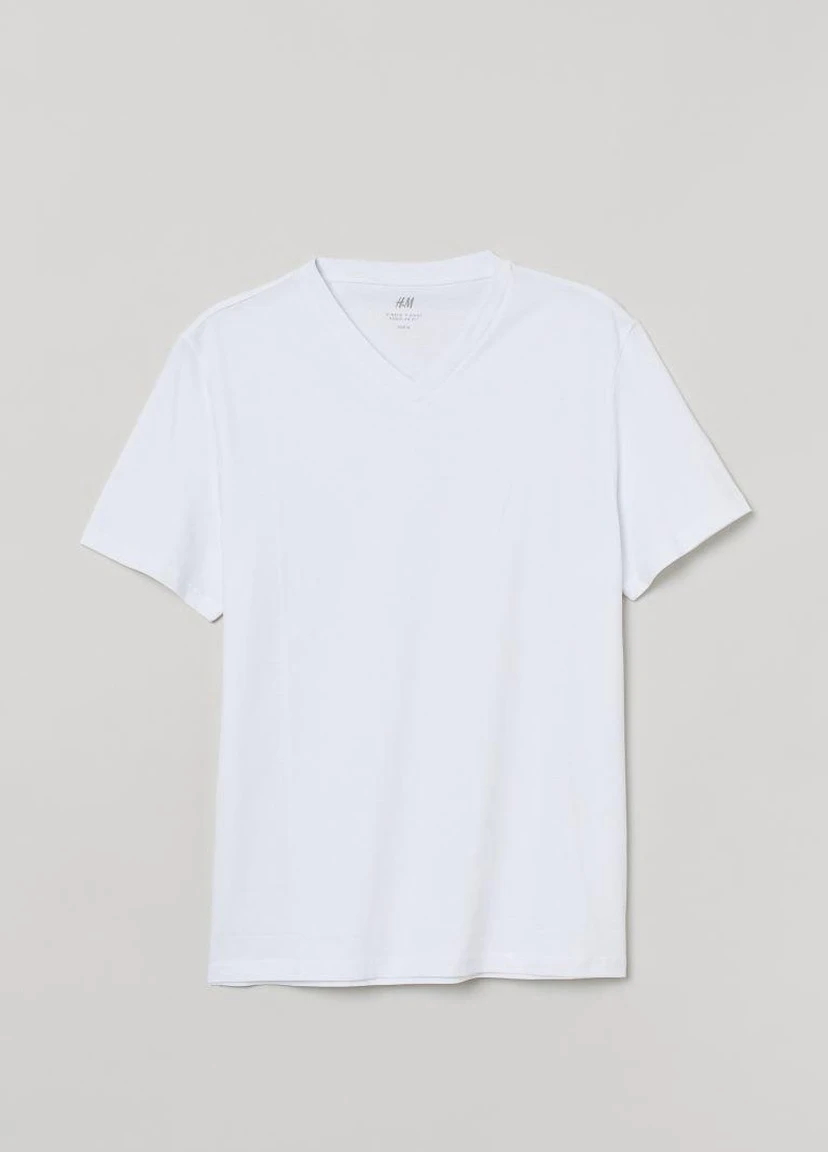 Белая футболка H&M