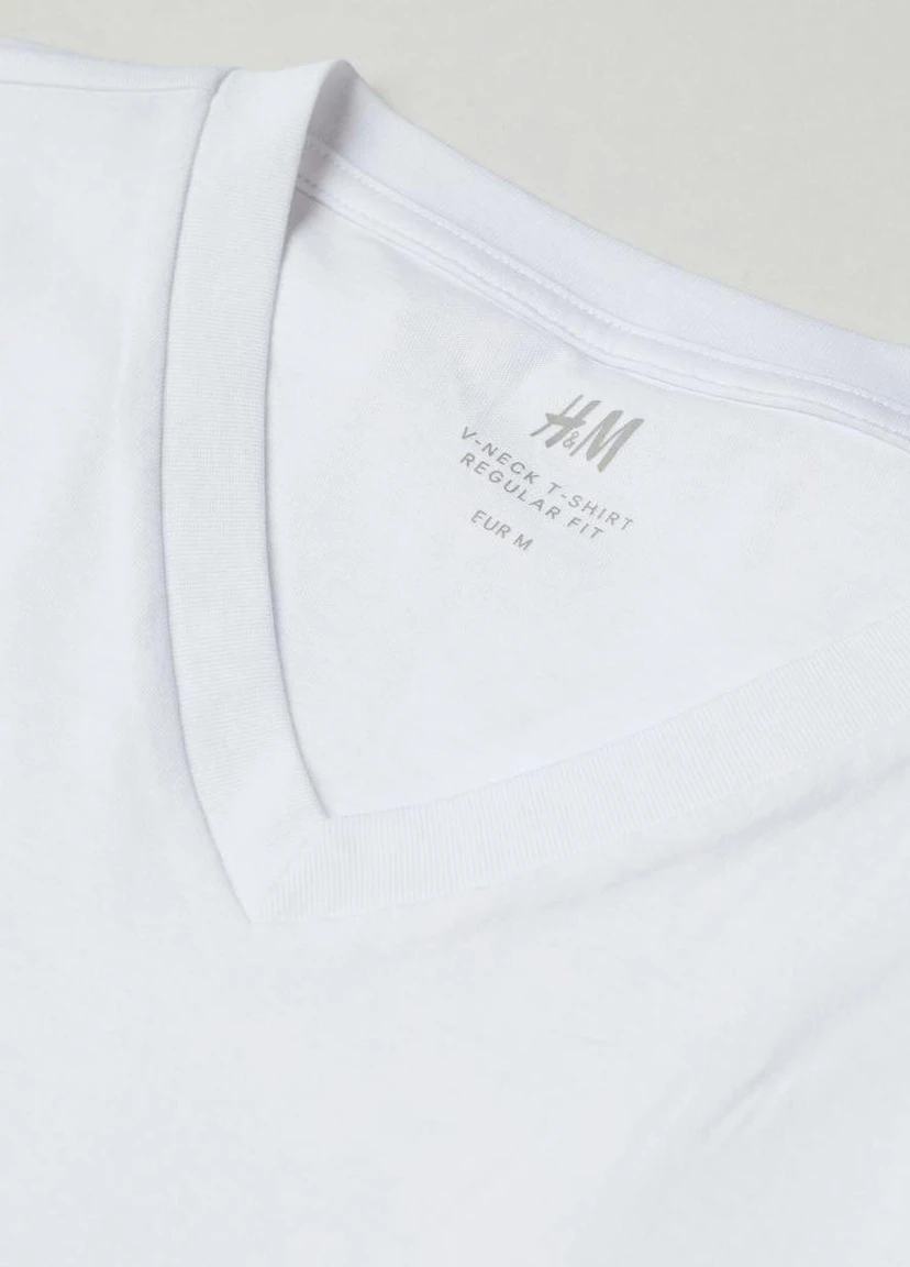 Белая футболка H&M