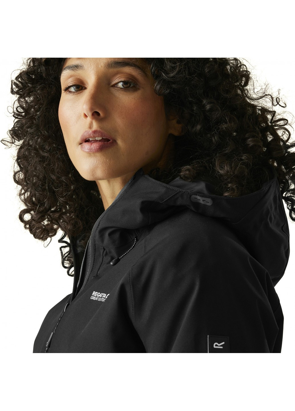 Черная демисезонная куртка Regatta WmsHigtStPdJk