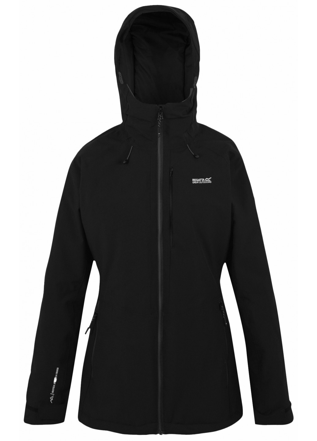 Черная демисезонная куртка Regatta WmsHigtStPdJk