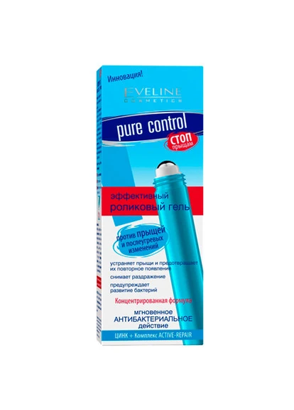 Гель роликовий "Стоп прищам" Pure Control Eveline Cosmetics (250301895)