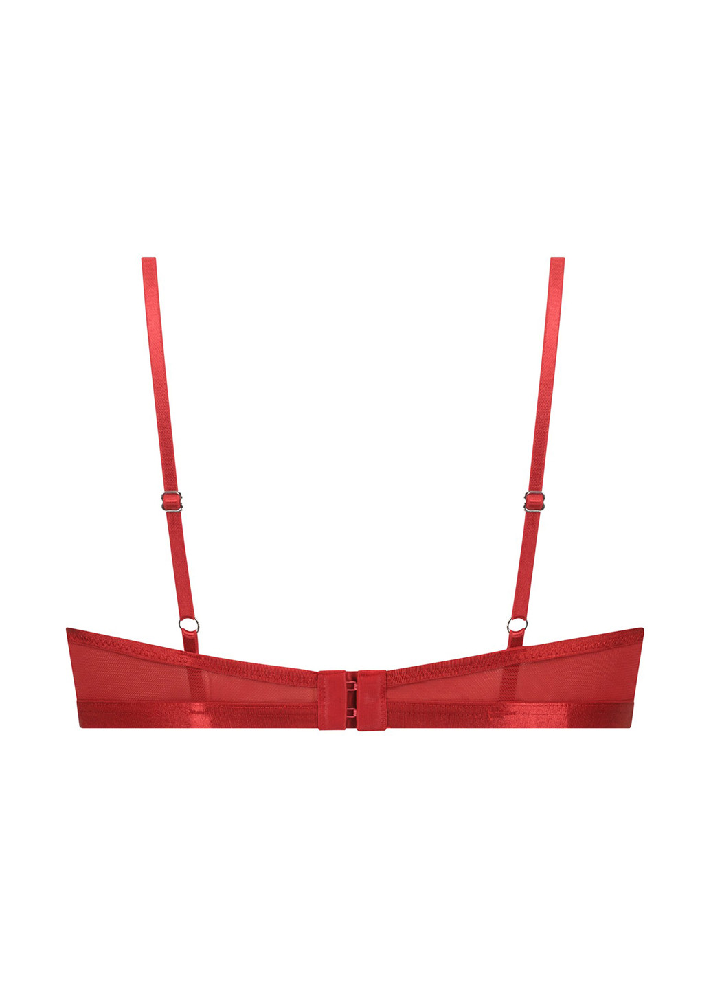 Червоний балконет бюстгальтер Hunkemoller з кісточками поліестер, мереживо