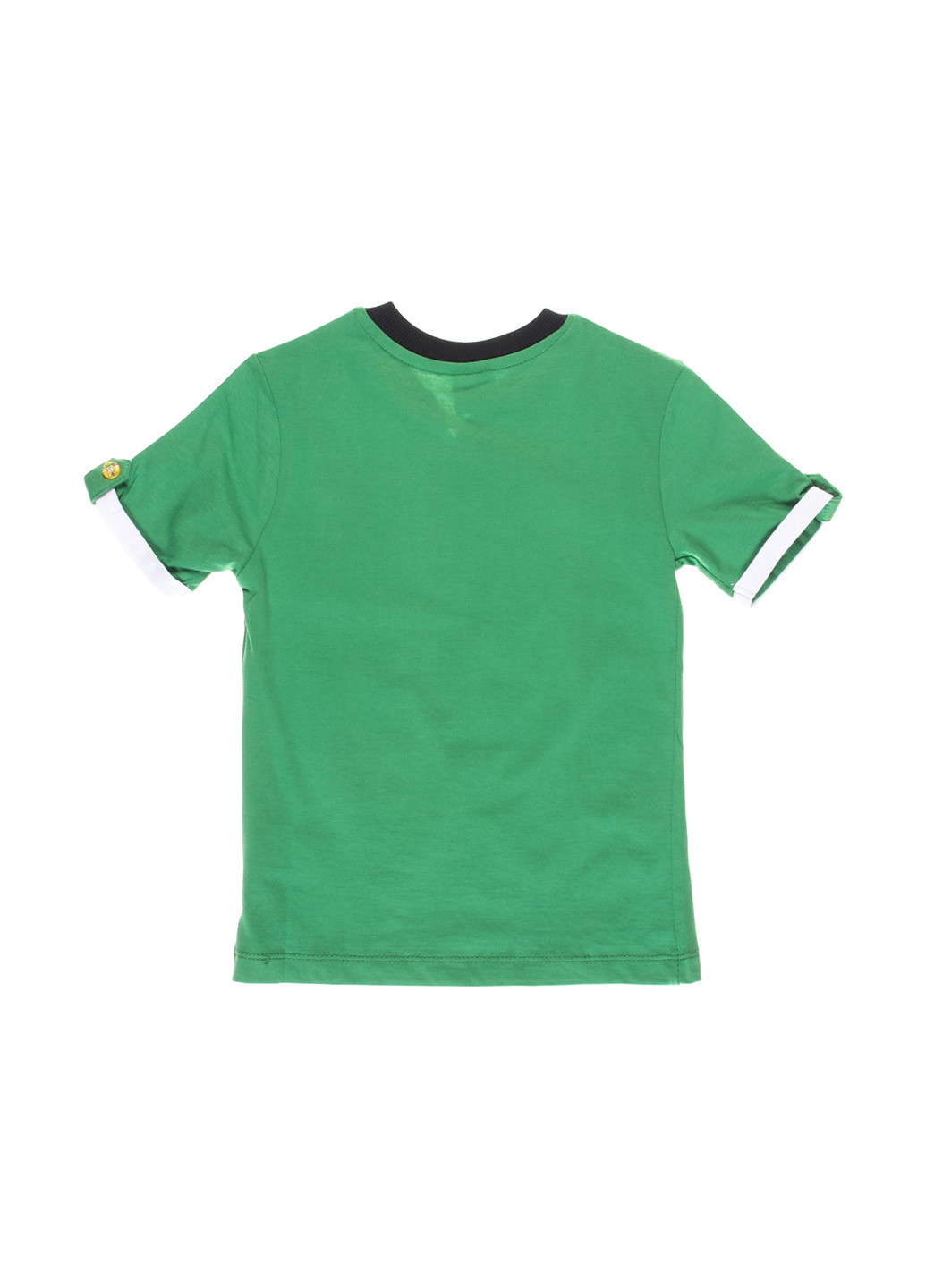 Зеленая летняя футболка с коротким рукавом Starlet