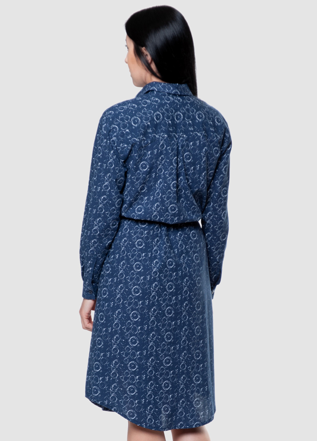 Синя кежуал сукня Arber однотонна