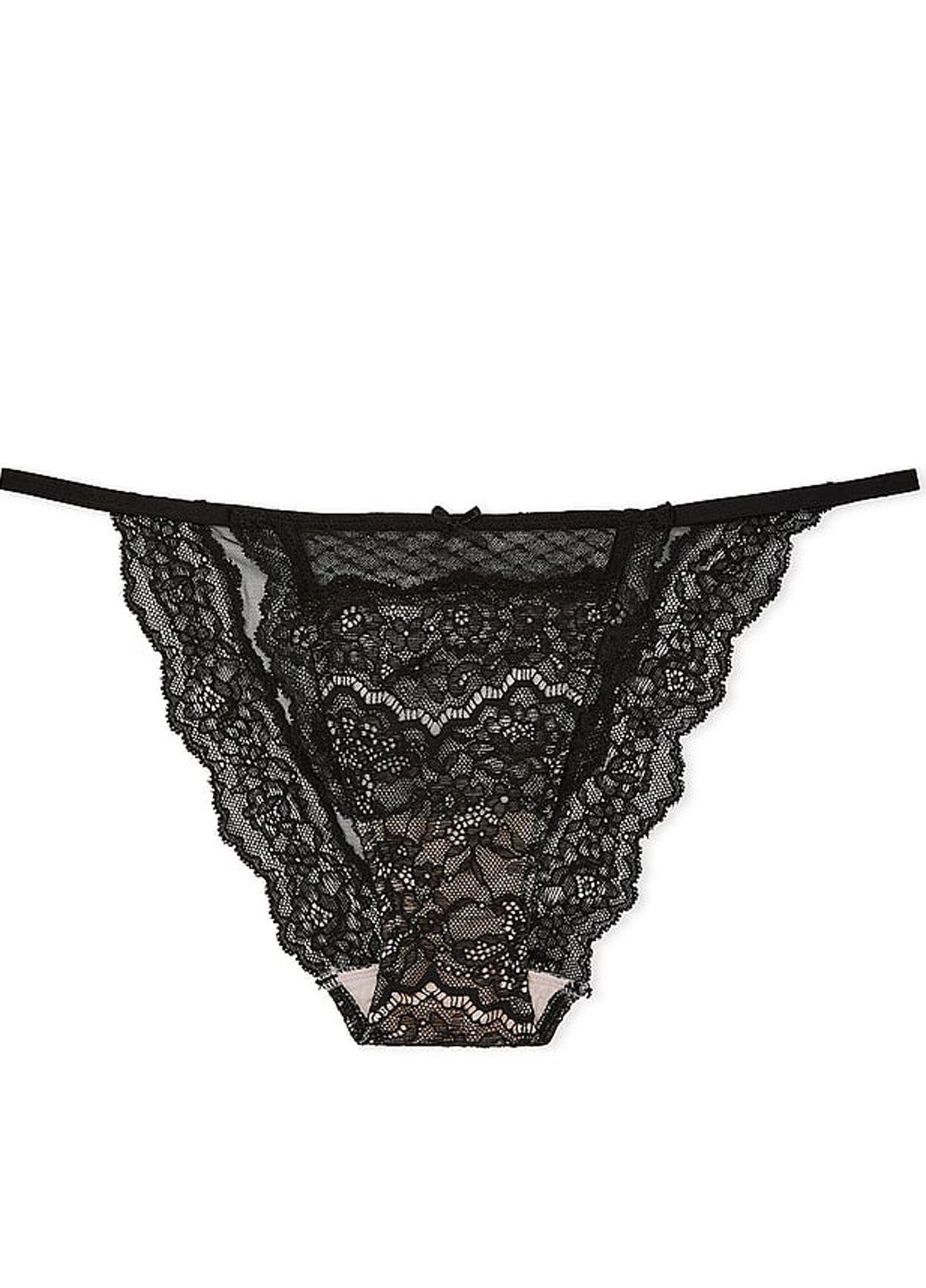 Чорний демісезонний комплект (бюст'є, трусики) Victoria's Secret