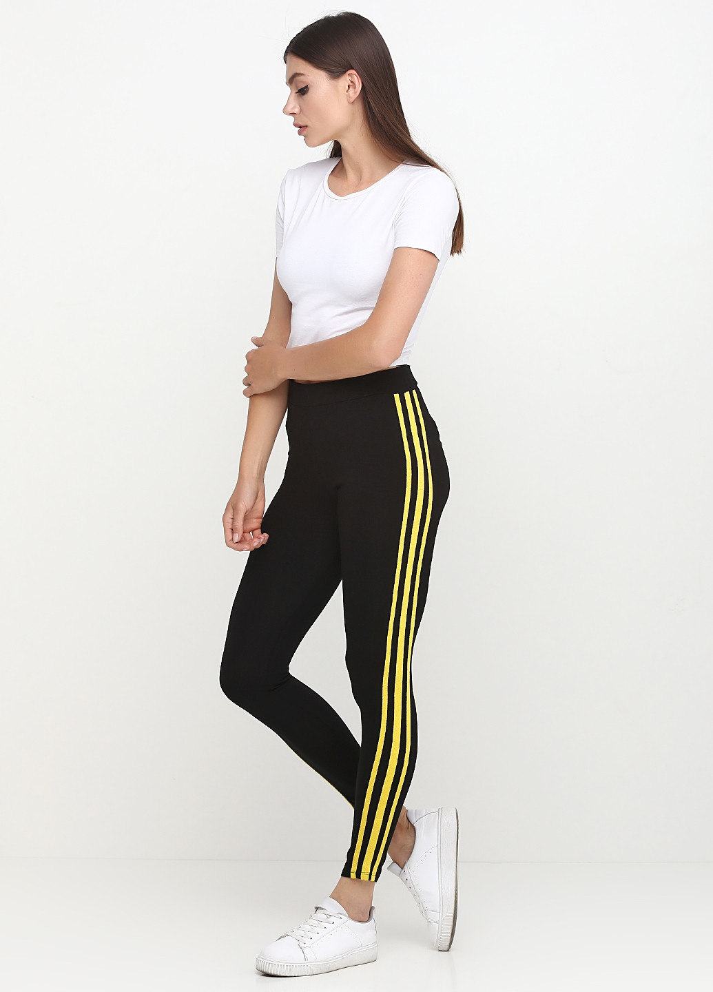 Черные летние леггинсы Miss Poem