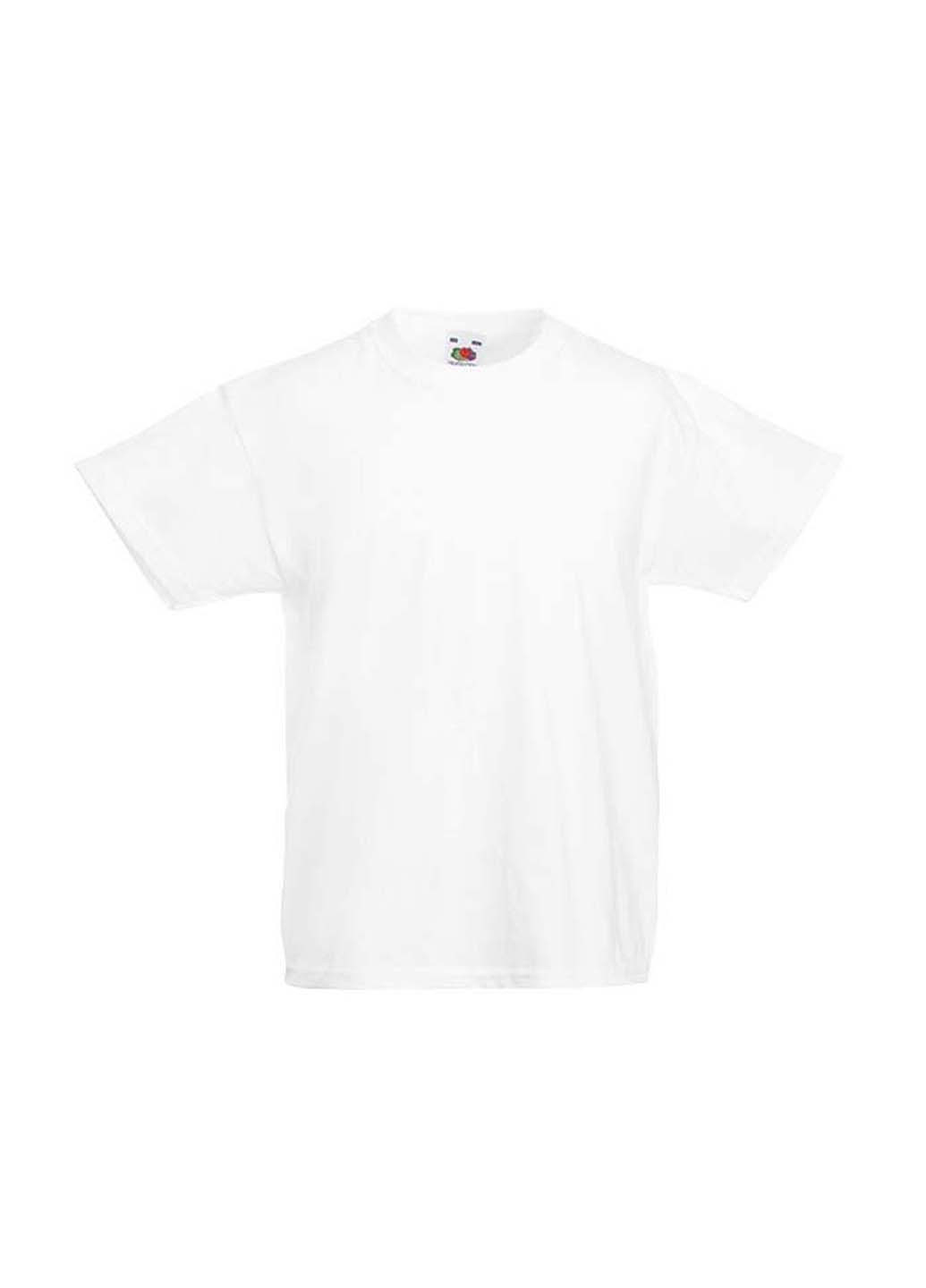 Біла демісезонна футболка Fruit of the Loom 61019030152