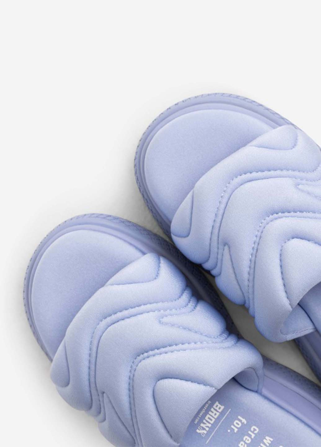 Лавандовые шлепанцы Bronx