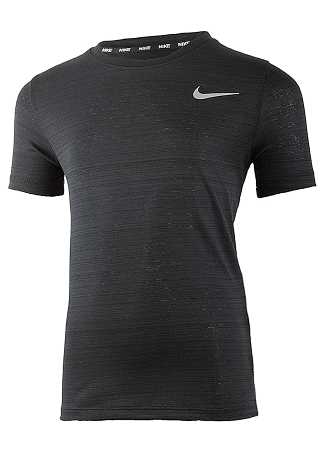 Чорна демісезонна футболка Nike Nike B NK DF SS MILER TOP