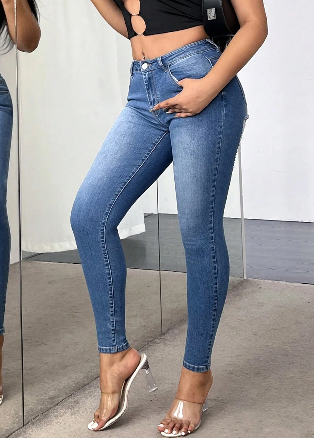 Джинсы SHEIN - (324986553)