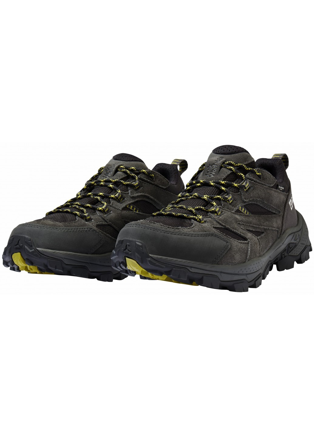 Темно-коричневые демисезонные кроссовки Jack Wolfskin VOJO TOUR TEXAPORE LOW M