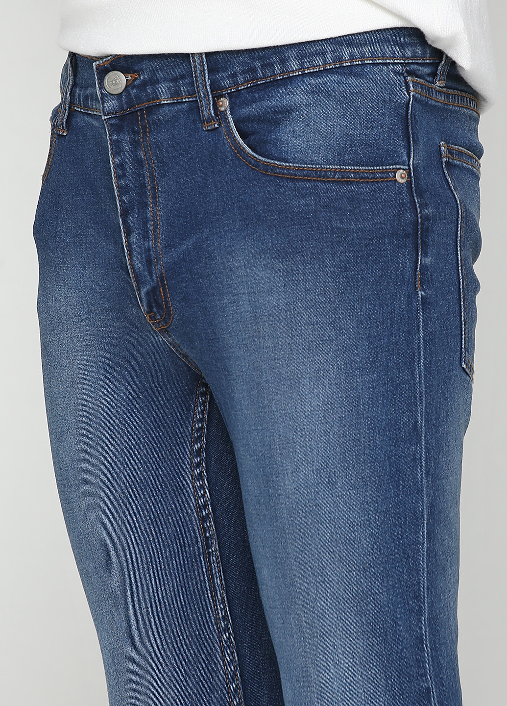 Синие демисезонные скинни джинсы Cheap Monday