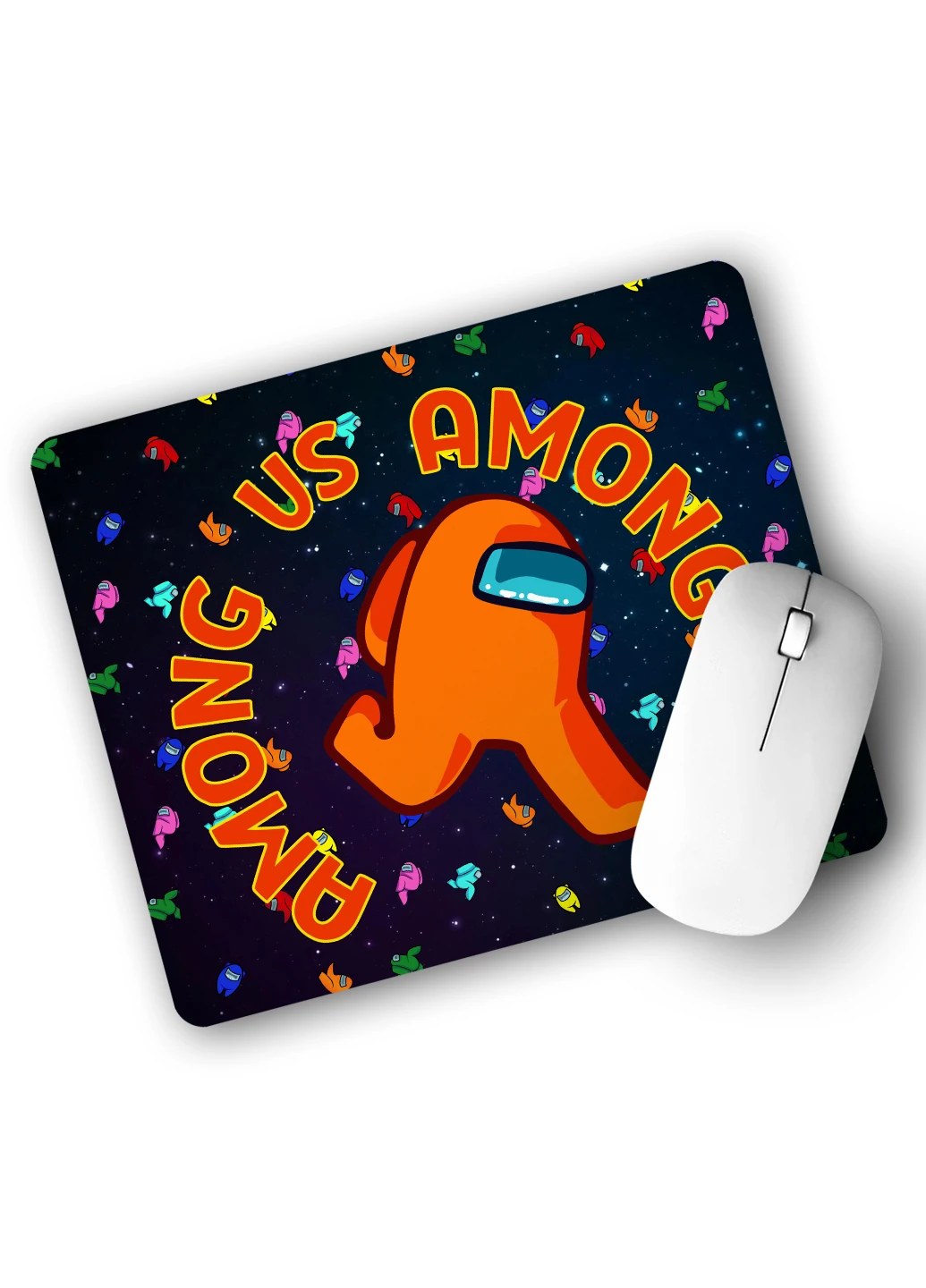 Килимок для мишки Амонг Ас Помаранчевий (Among Us Orange) (25108-2408) 29х21 см MobiPrint (224437358)