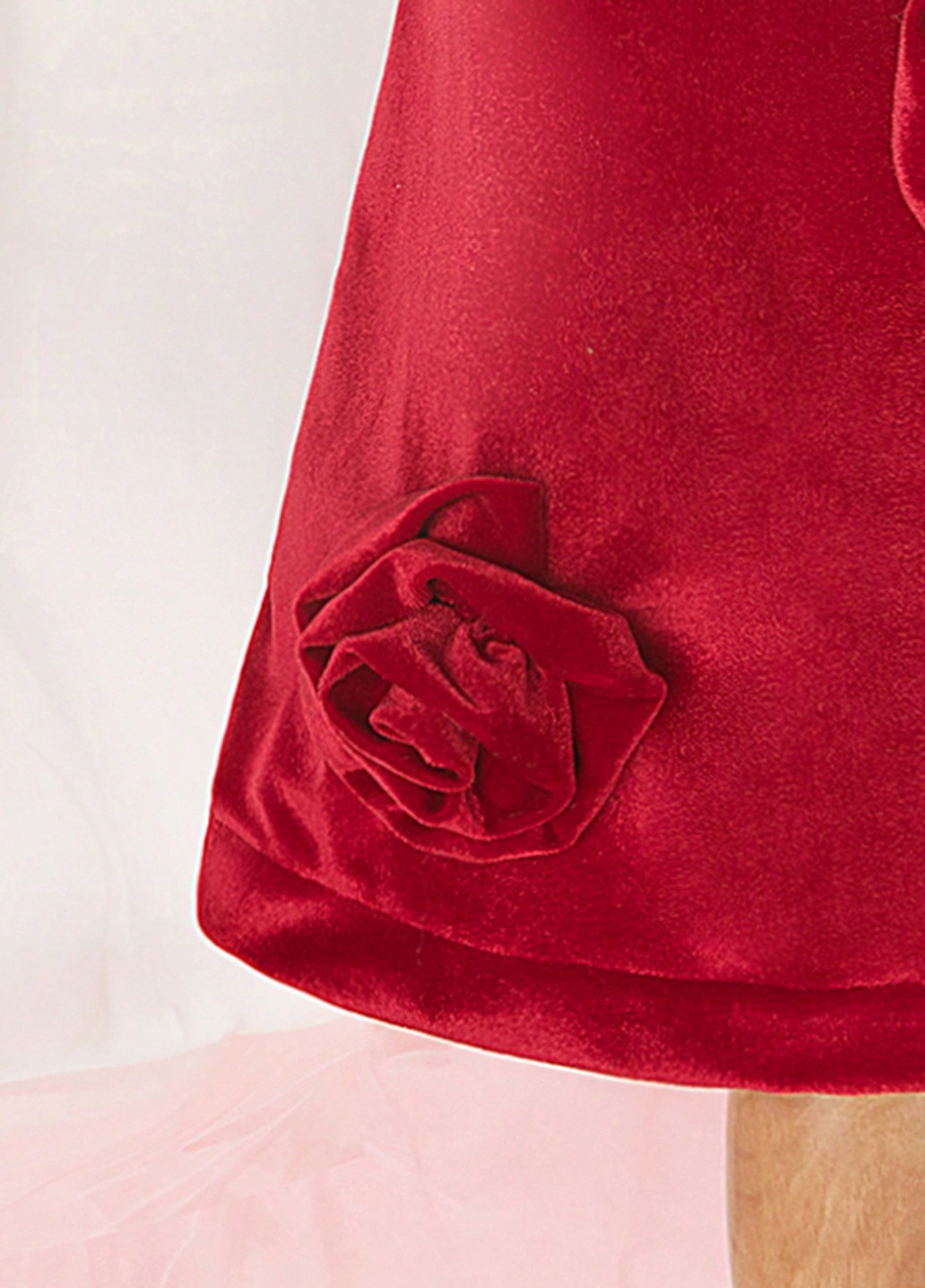 Алое платье SHEIN (331624094)