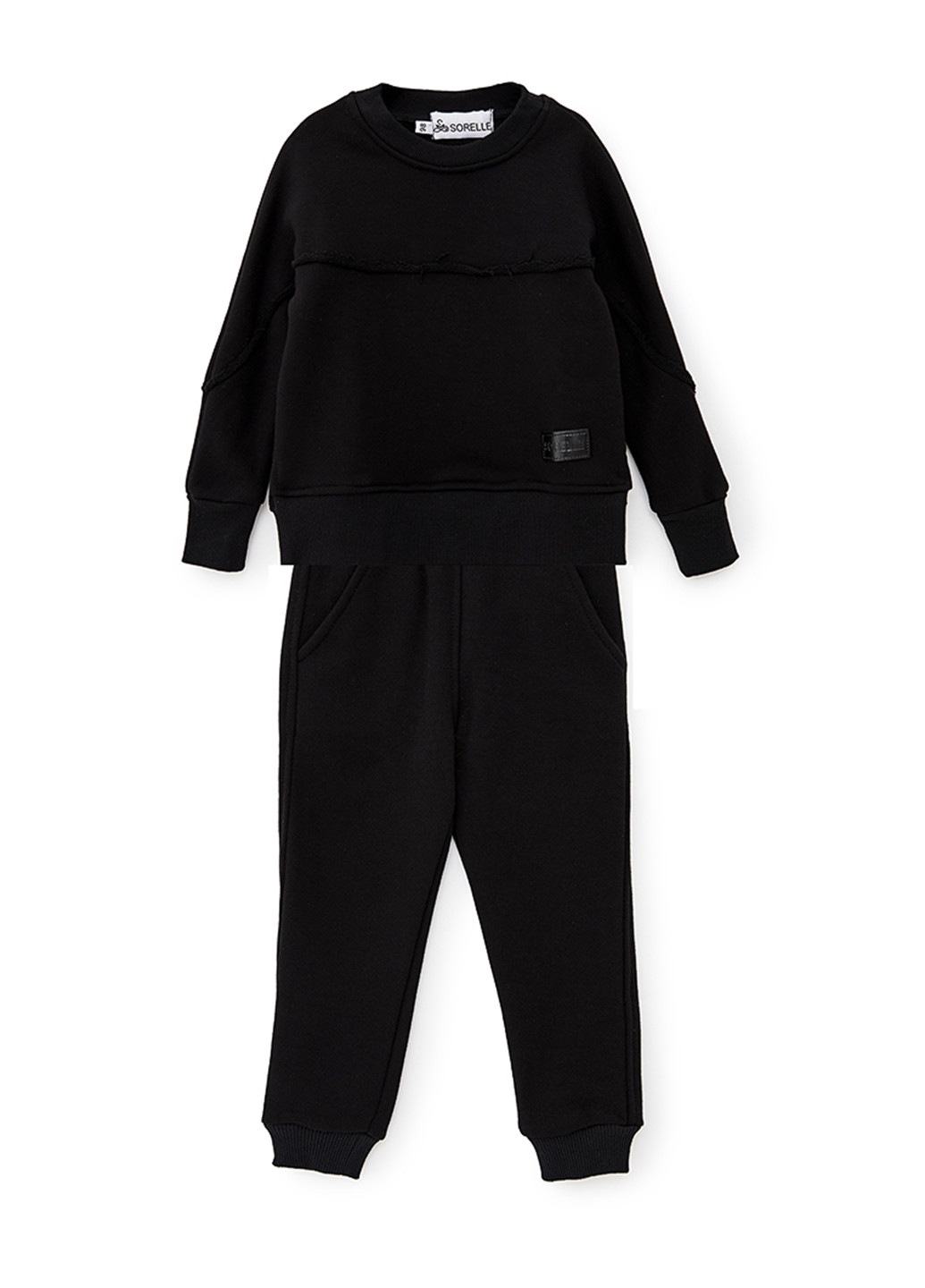 Чорний зимній дитячий демісезонний костюм Sorelle