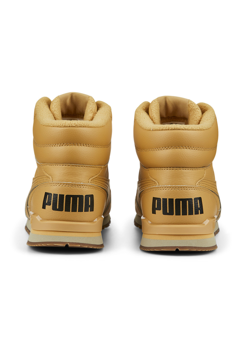 Бежевые кроссовки st runner v3 mid l sneakers Puma