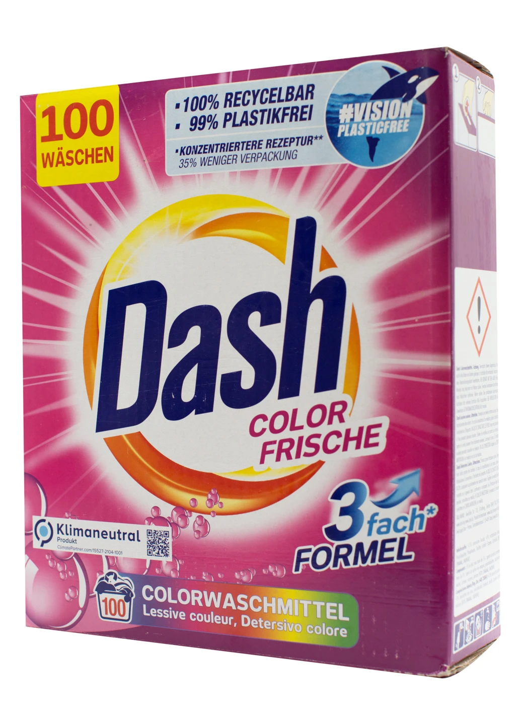 Порошок для прання Color Frische 6 кг (100 прань) Dash (254376278)