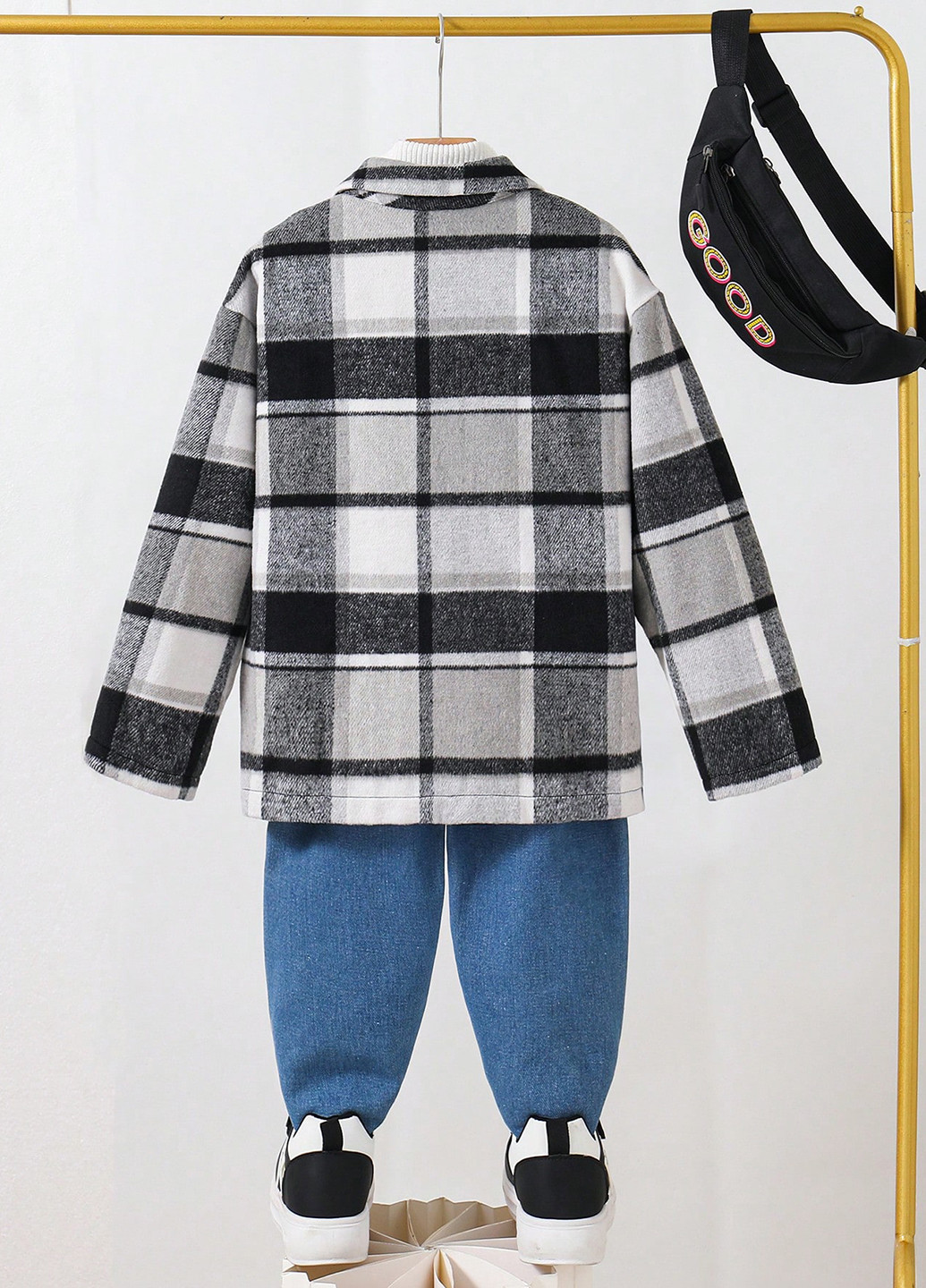 Куртка-сорочка SHEIN (340699224)