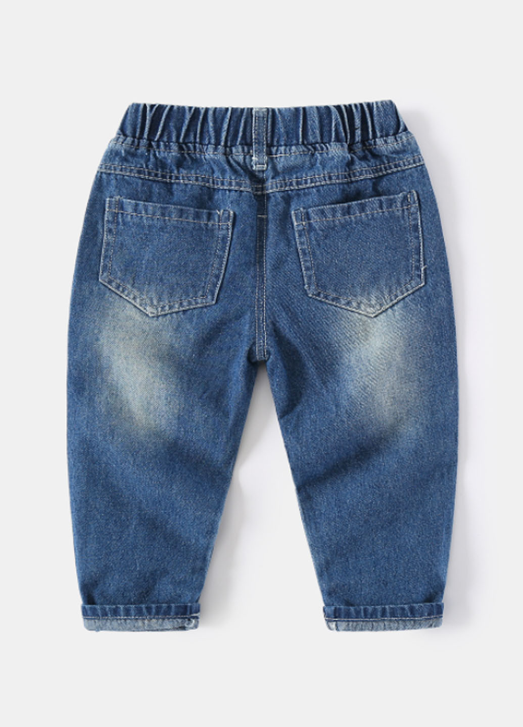 Синие летние джинсы No Brand