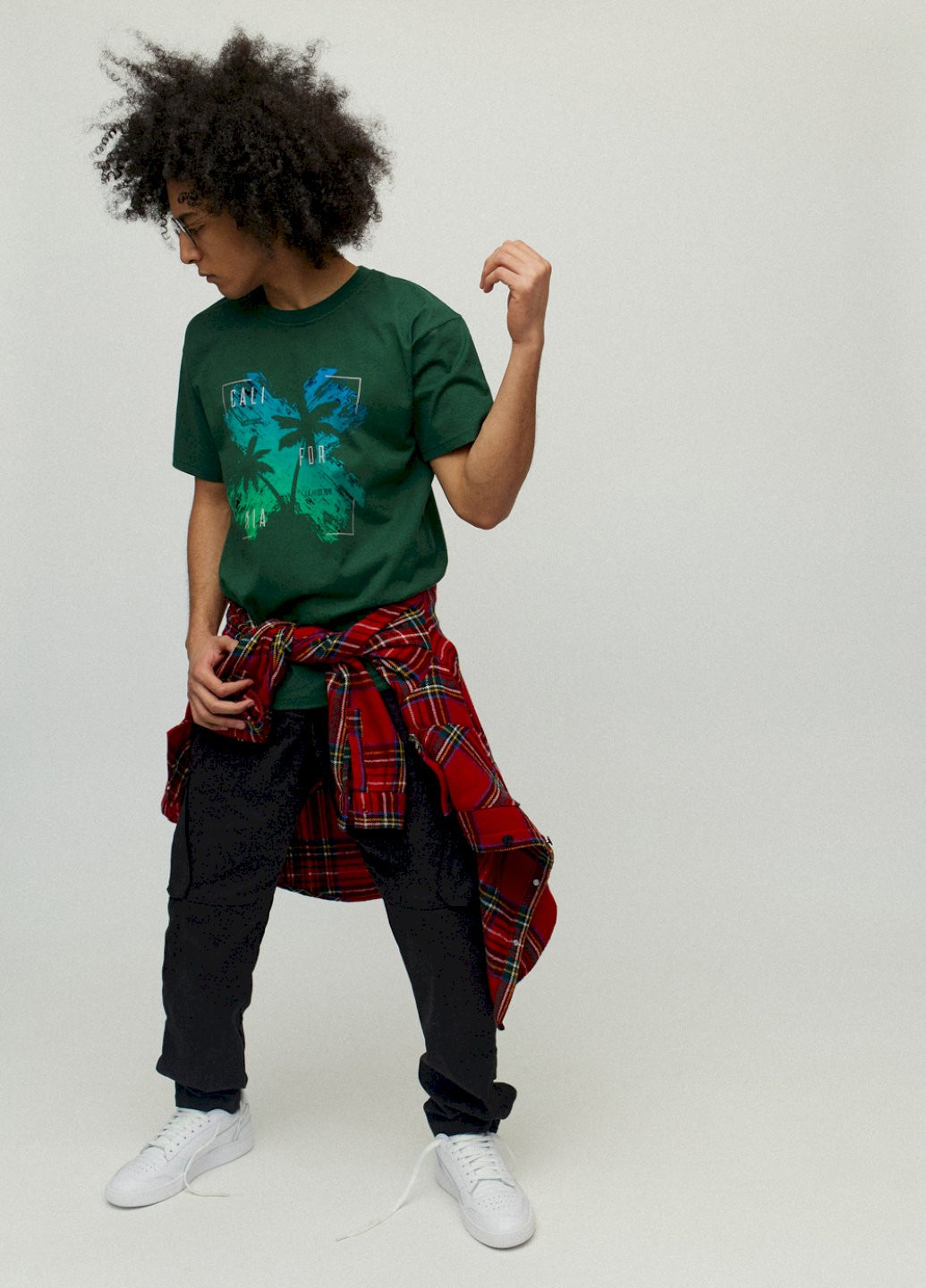 Темно-зелена футболка чоловіча YAPPI