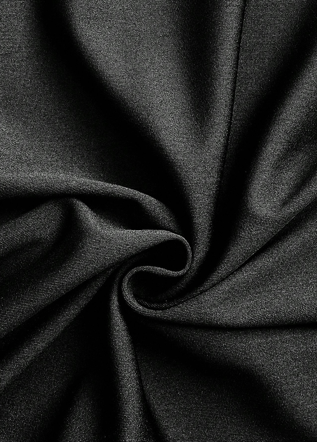 Черное кэжуал платье а-силуэт SHEIN однотонное