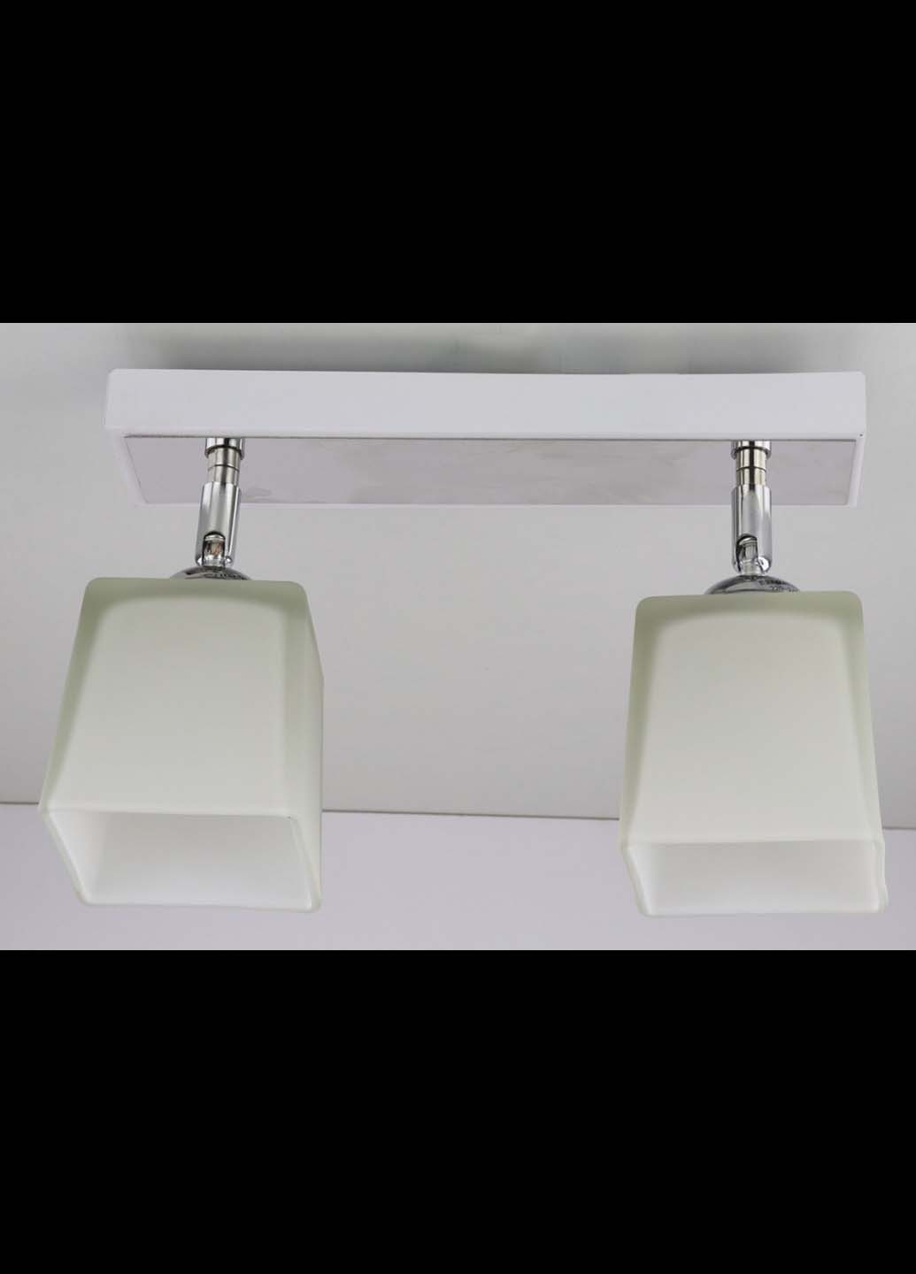 Люстра стельова на 2 лампочки 51203/2-wh Білий 19х9х30 см. Handmade (234537570)