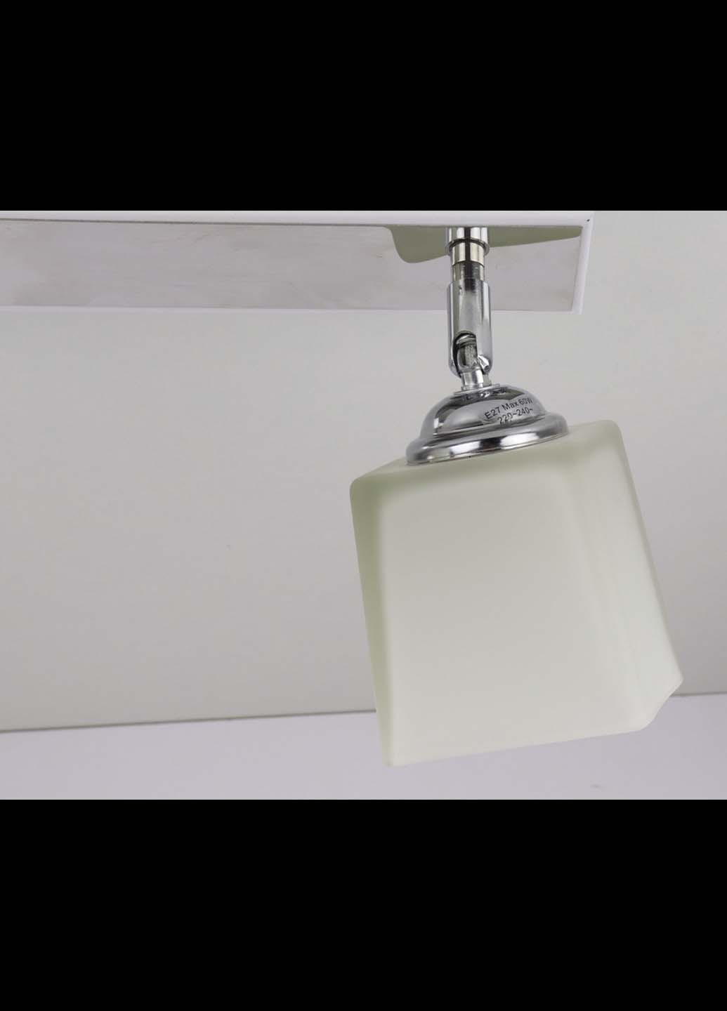 Люстра стельова на 2 лампочки 51203/2-wh Білий 19х9х30 см. Handmade (234537570)