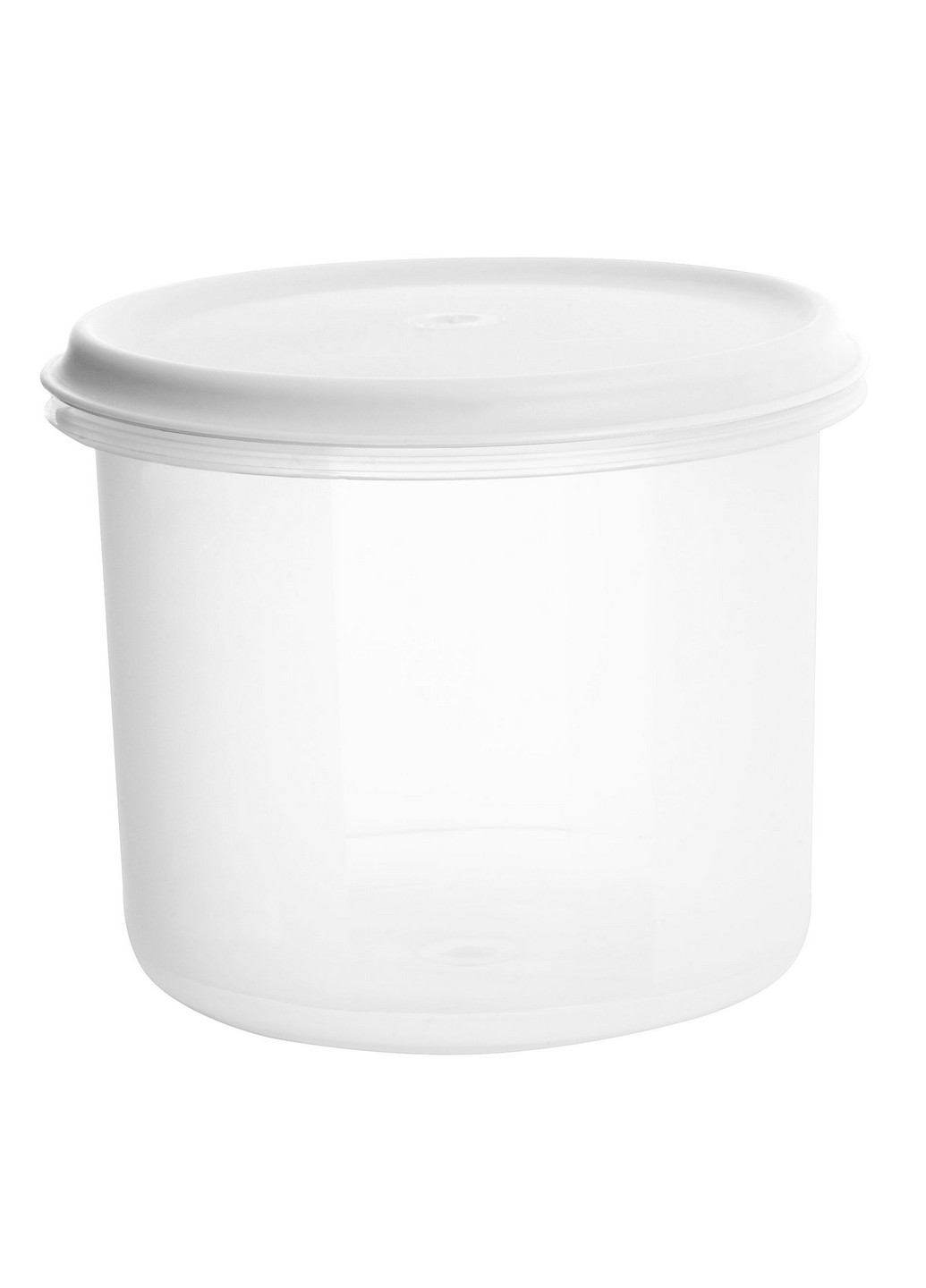 Емкость для морозилки круглая "MARGERIT" 1.0л белая (TEA-1753) Plast Team (218821730)