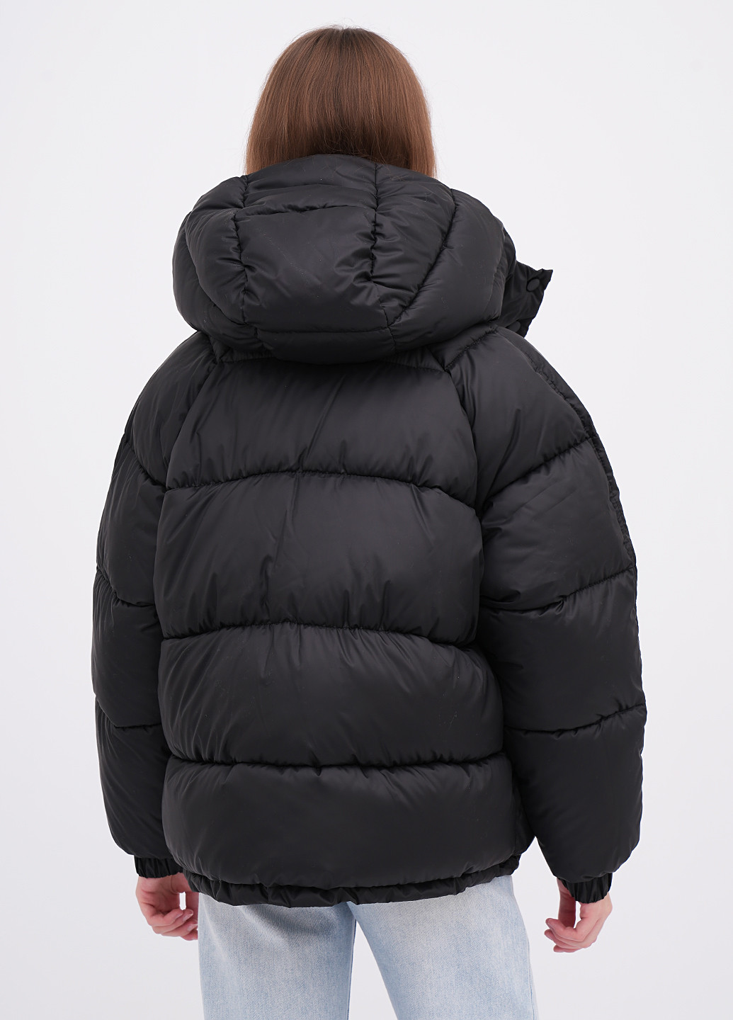 Черная зимняя куртка EQUILIBRI