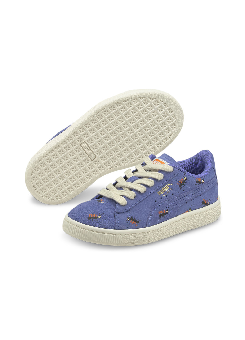 Синій дитячі кеди x tinycottons kids' trainers Puma