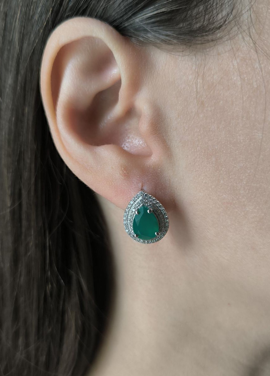 Сережки Silver Flame (369649139)