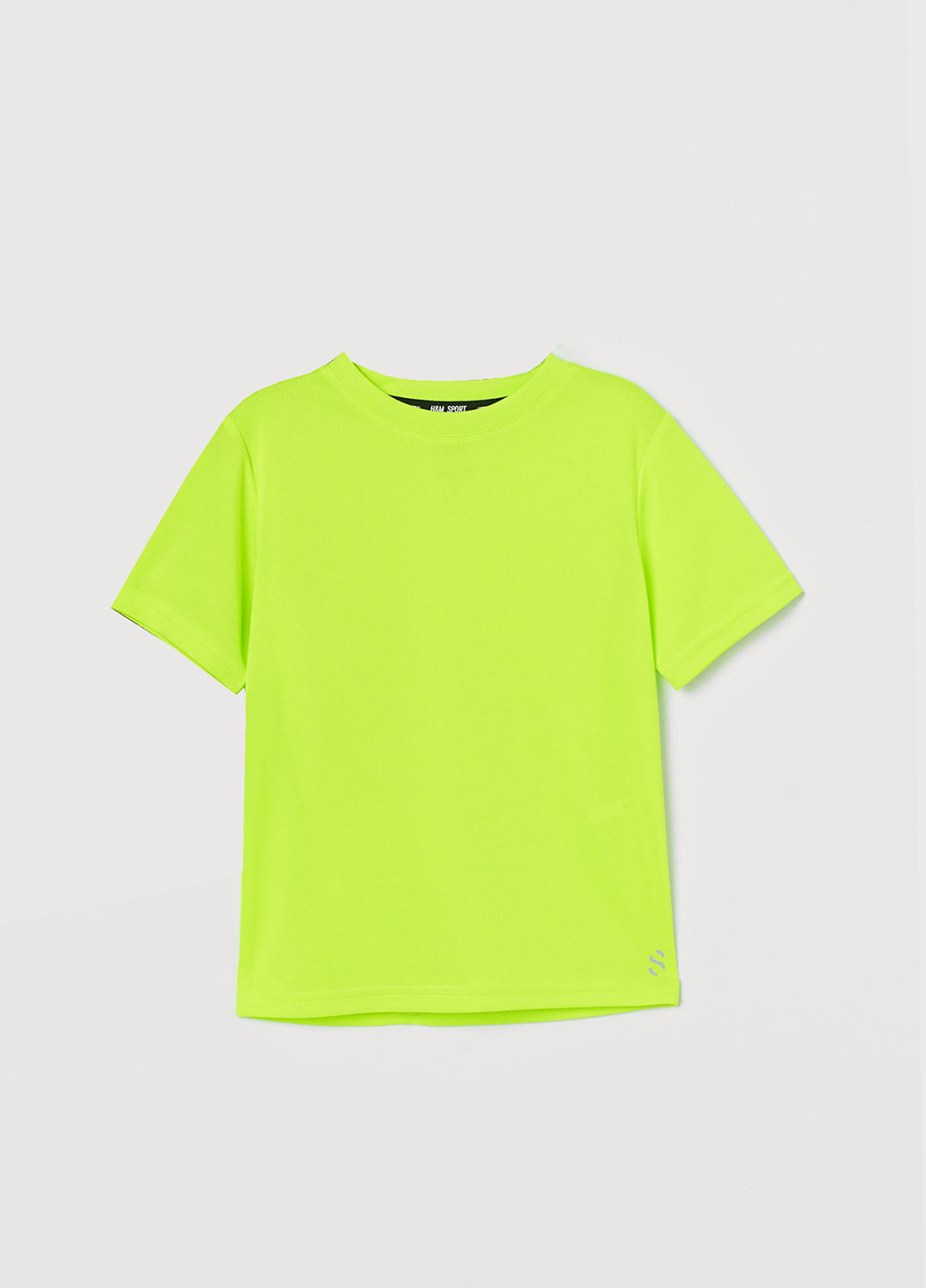 Зелена демісезонна спортивна футболка H&M
