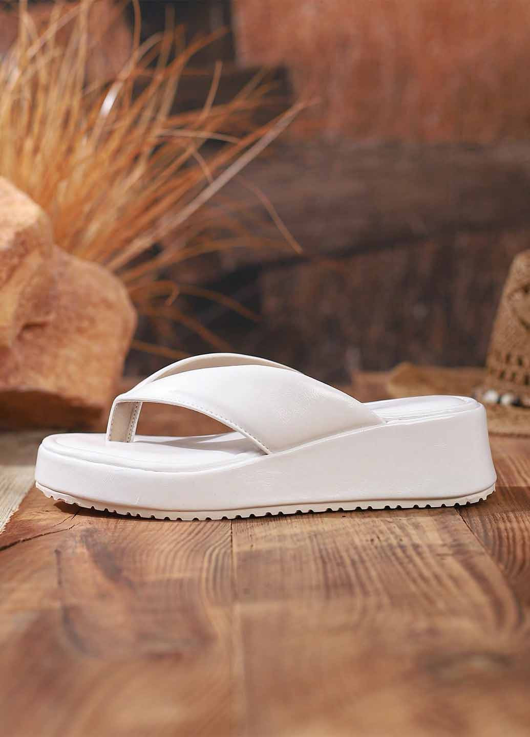 Белые кэжуал вьетнамки SHEIN