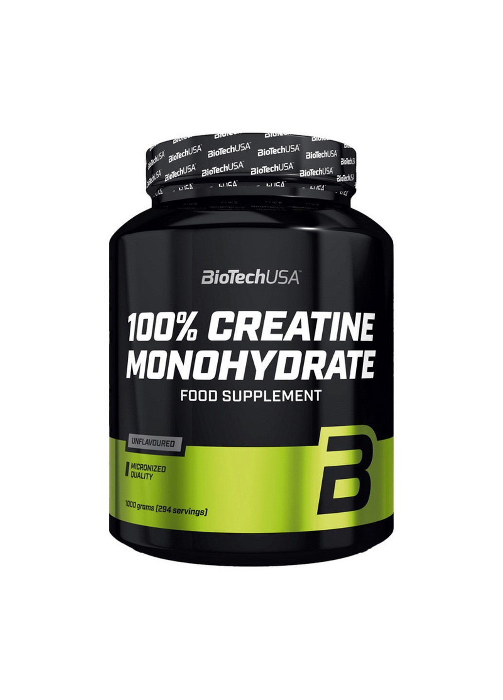 Креатин моногідрат BioTech 100% Creatine Monohydrate (1 кг) біотеч unflavored Biotechusa (255279586)