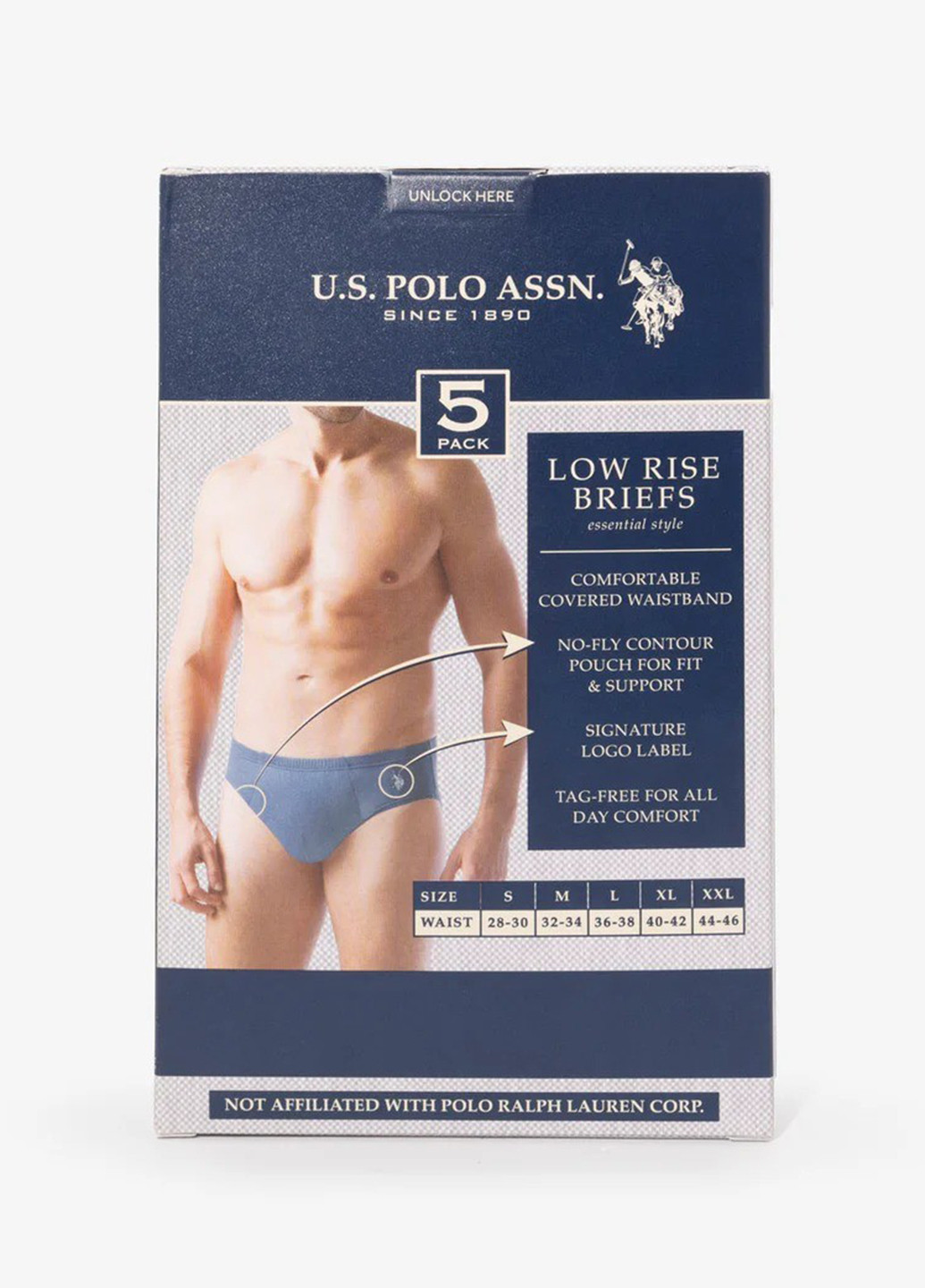 Трусы (5 шт.) U.S. Polo Assn. (361011071)