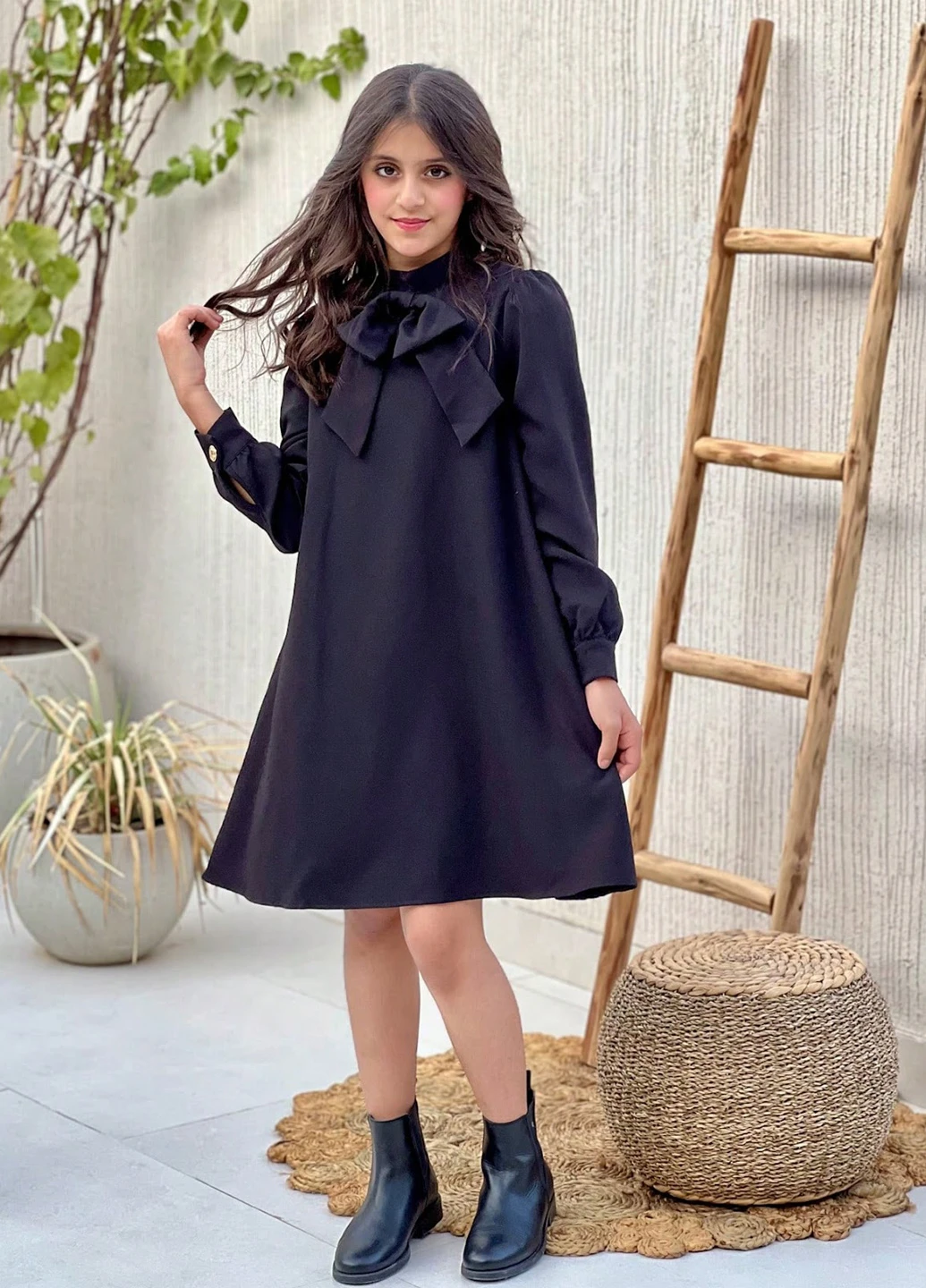 Чорна сукня SHEIN (329533029)