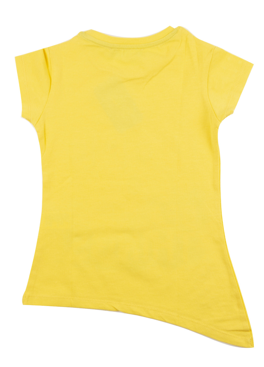 Желтая летняя футболка Cichlid