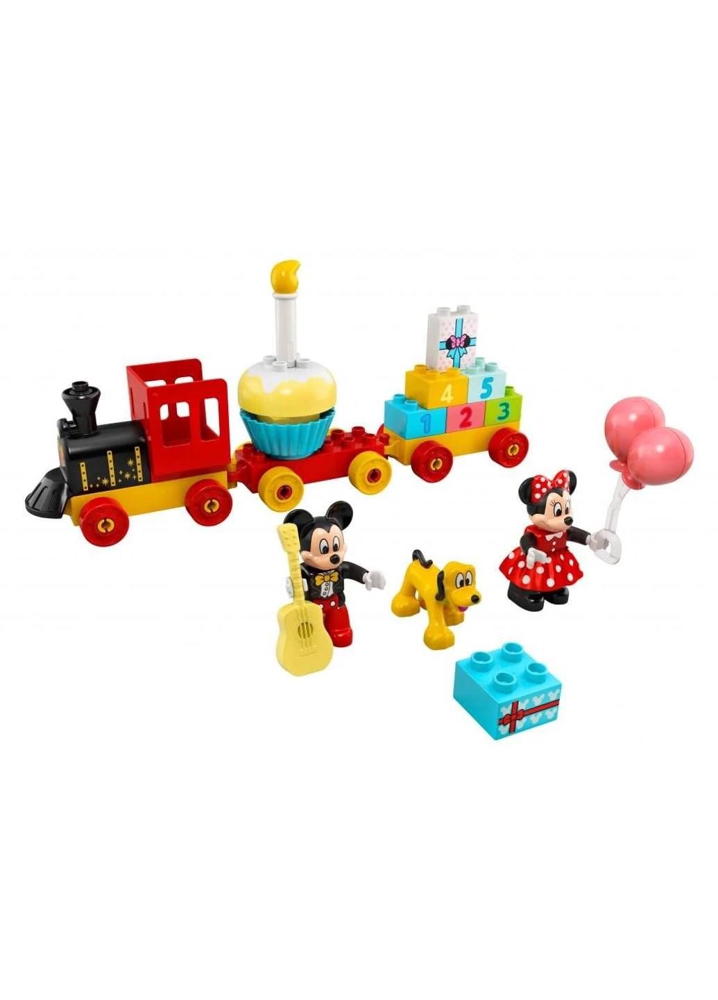 Конструктор DUPLO Disney Праздничный поезд Микки и Минни 22 детали (10941) Lego (251222880)