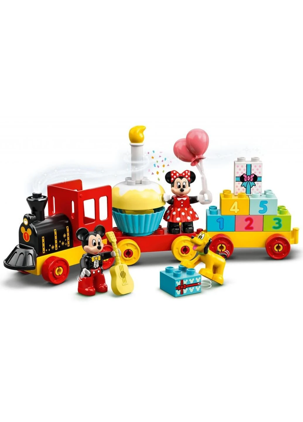 Конструктор DUPLO Disney Праздничный поезд Микки и Минни 22 детали (10941) Lego (251222880)