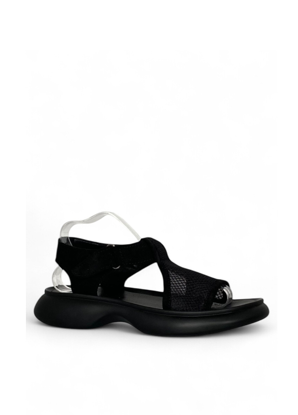 Черные босоножки Ailinda на липучке