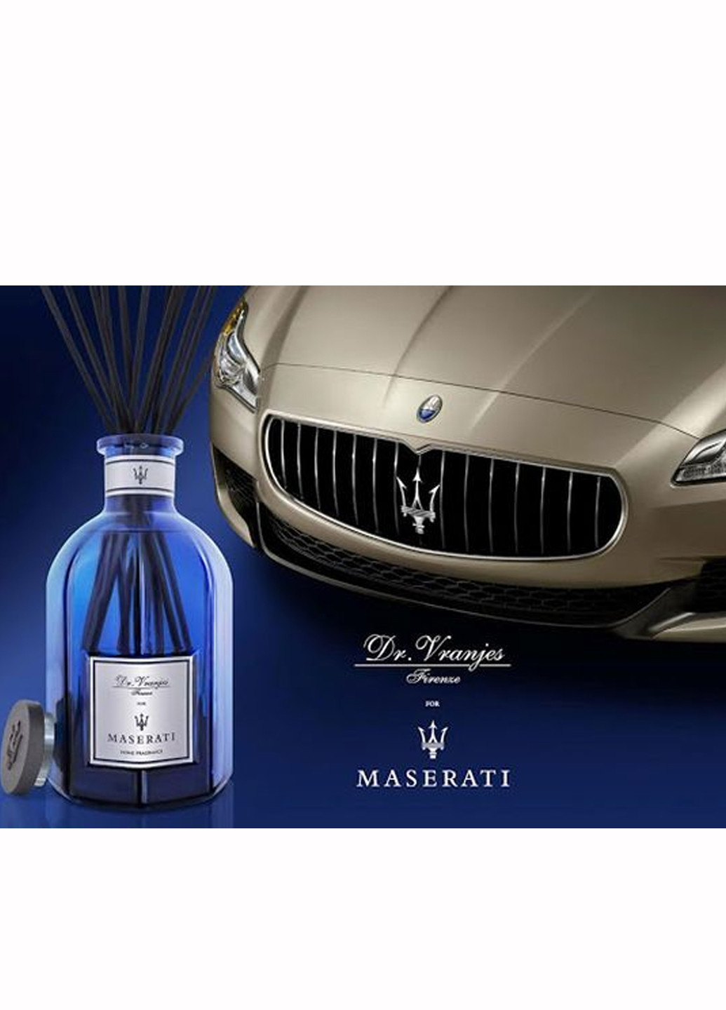Аромадиффузор Maserati (посвящено бренду Мазерати) 500 мл (FRV0049D) Dr. Vranjes (216641584)