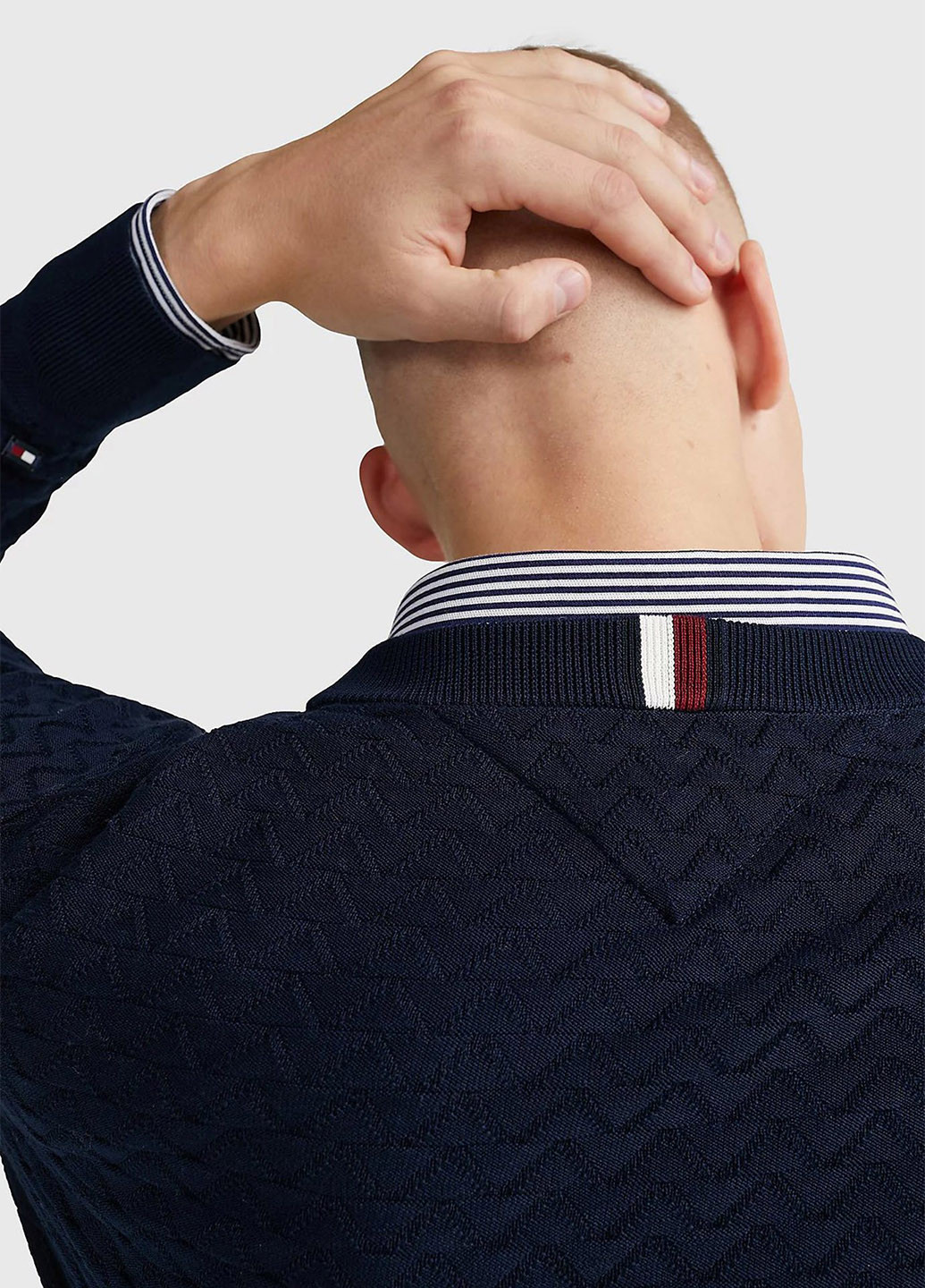 Темно-синий зимний джемпер джемпер Tommy Hilfiger