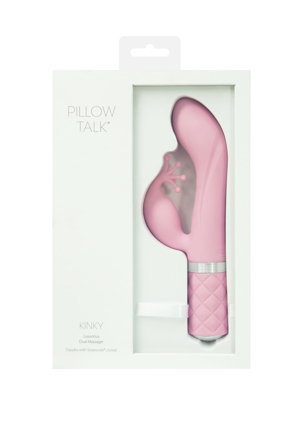 Роскошный вибратор-кролик illow Talk - Kinky ink с кристаллом Сваровски, мощный Pillow Talk (251954389)