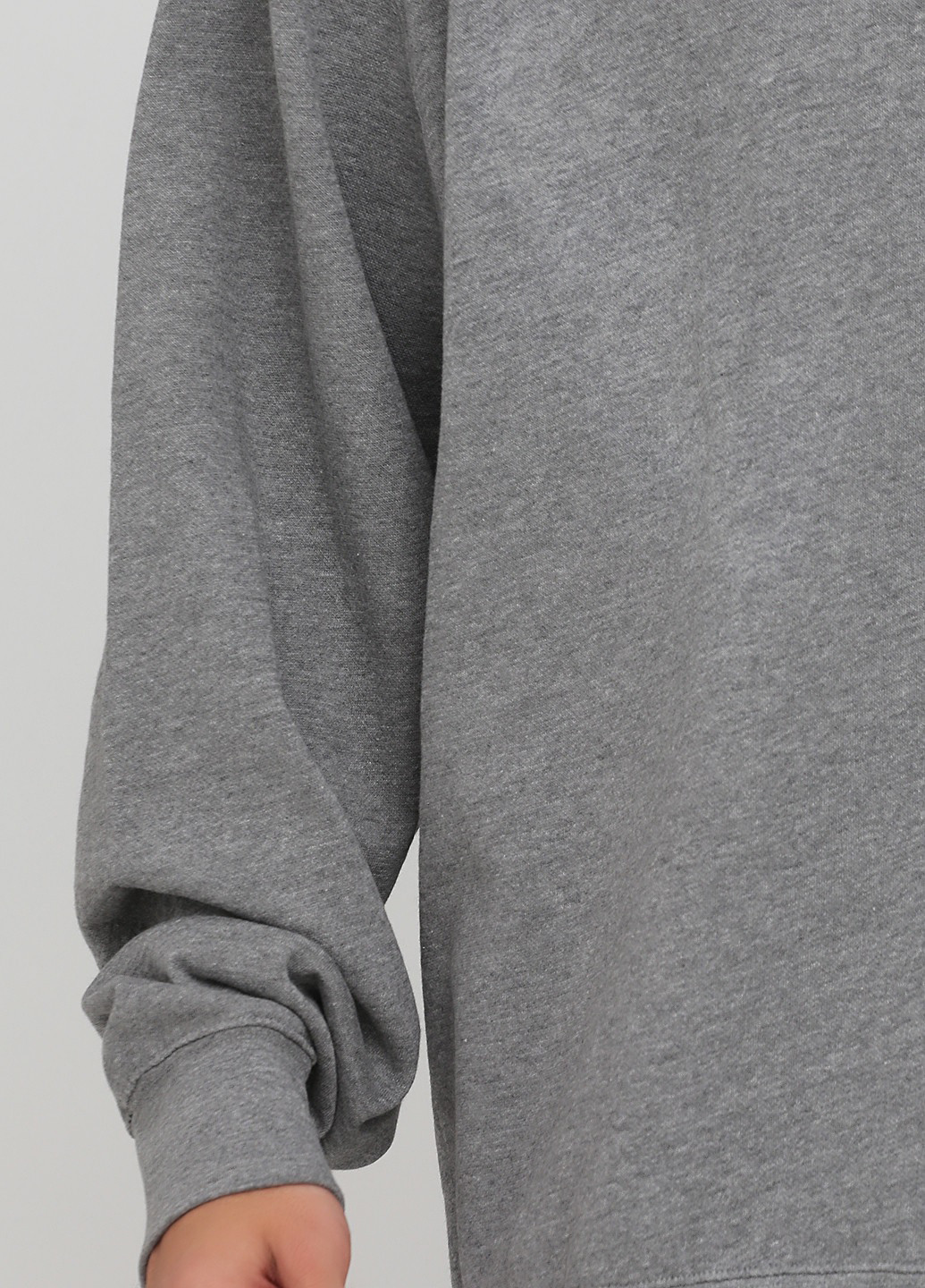 Сірий світшот Blue 84 меланж без декору (361422180)