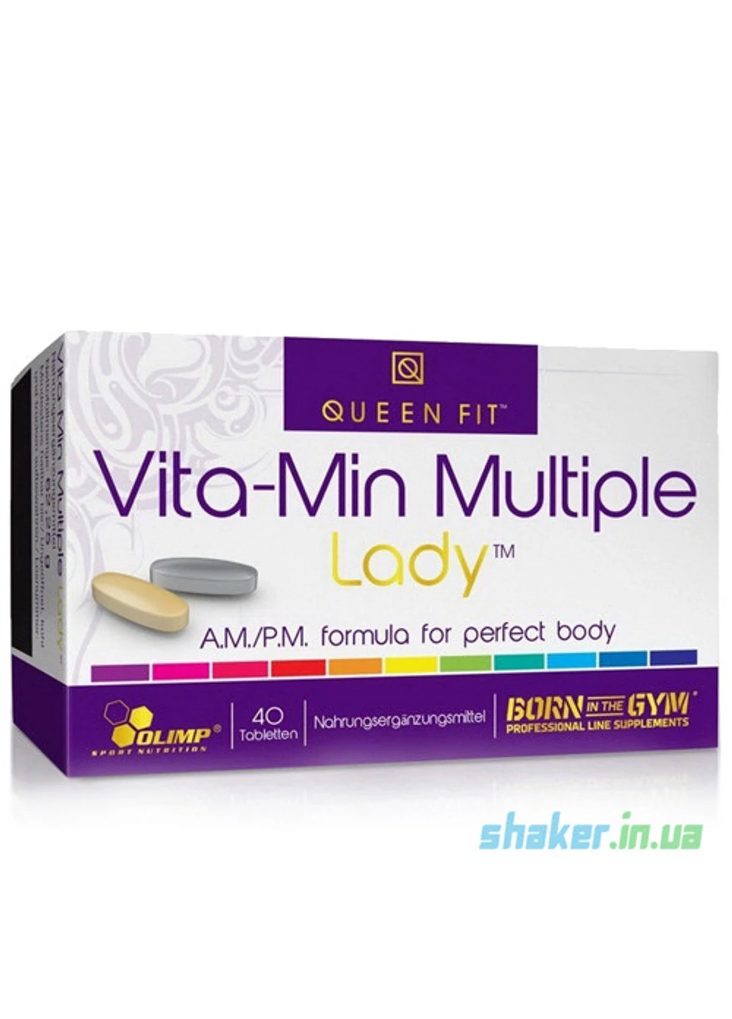 Витамины для женщин Vita-Min Multiple Lady (40 таб) олимп Olimp (255409710)