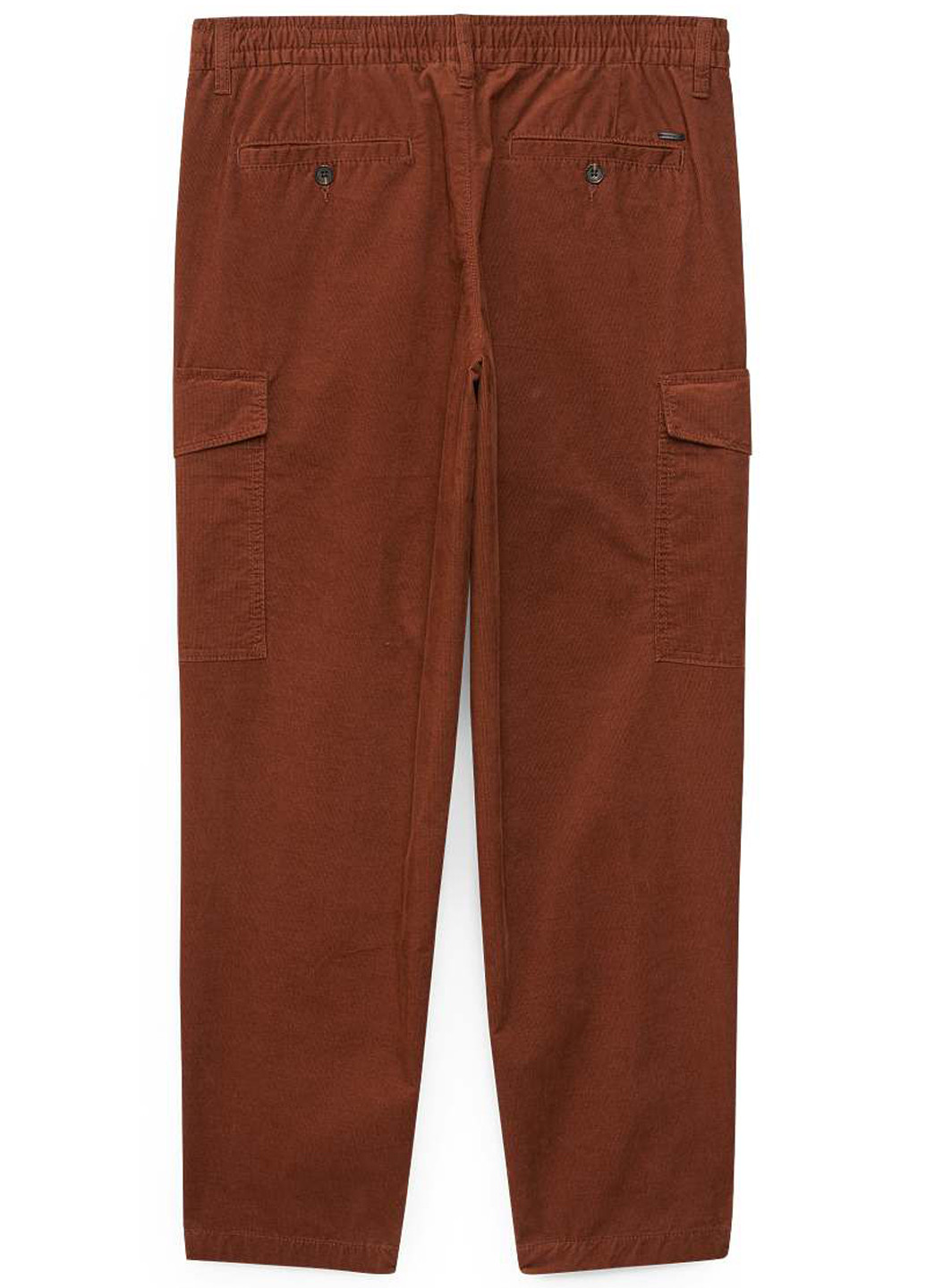 Коричневые кэжуал демисезонные карго брюки C&A